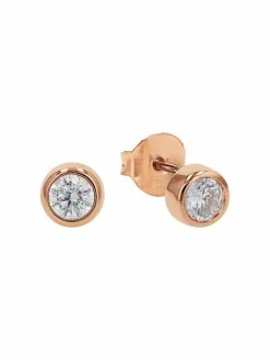 amor Schmuck*Damen Ohrstecker roségold uni