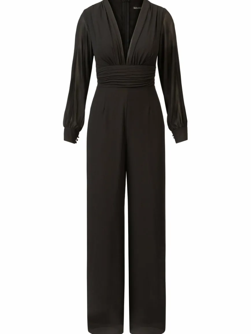 Kraimod Hosen*Damen Overall schwarz uni