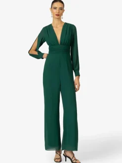 Kraimod Hosen*Damen Overall grün uni