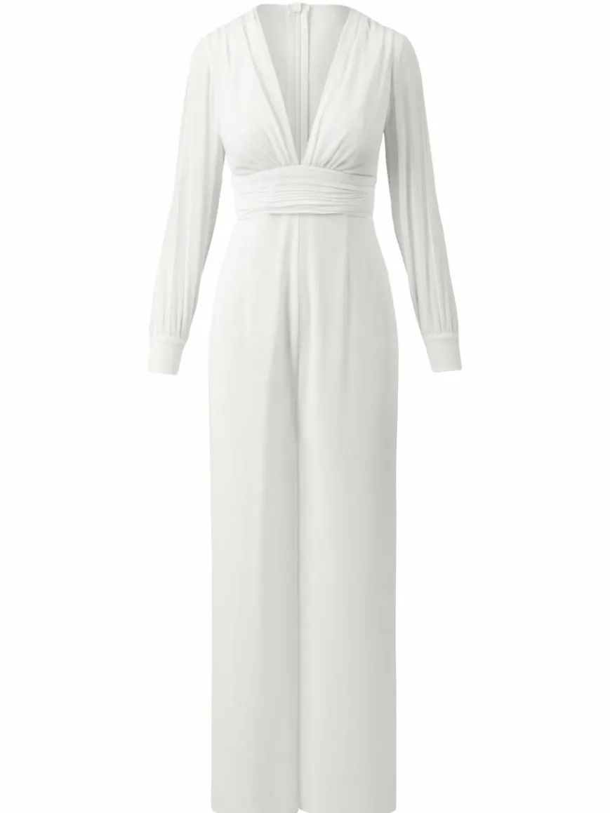 Kraimod Hosen*Damen Overall weiß uni