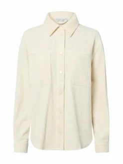 Marie Lund Collection Jacken & Westen|Blusen*Damen Overshirt ecru uni