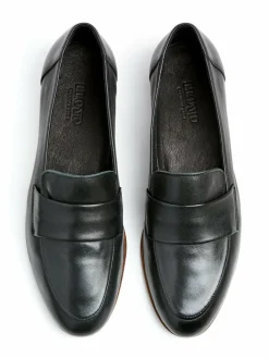 Lloyd Slipper*Damen Pantolette schwarz uni