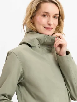 Didriksons Jacken & Westen*Damen Parka - GWEN WNS PARKA 6 schilf uni