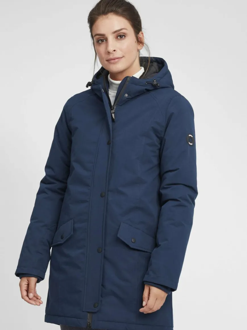 OXMO Jacken & Westen*Damen Parka - OXTamila blau uni