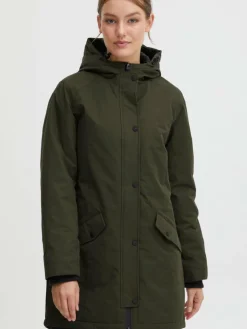 OXMO Jacken & Westen*Damen Parka - OXTamila grün uni