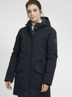 OXMO Jacken & Westen*Damen Parka - OXTamila schwarz uni