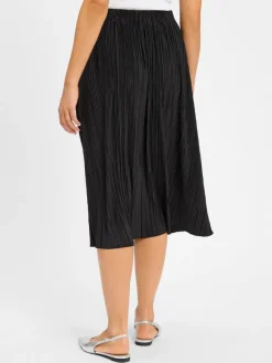 Samsøe Samsøe Röcke*Damen Plisseerock - Uma schwarz uni