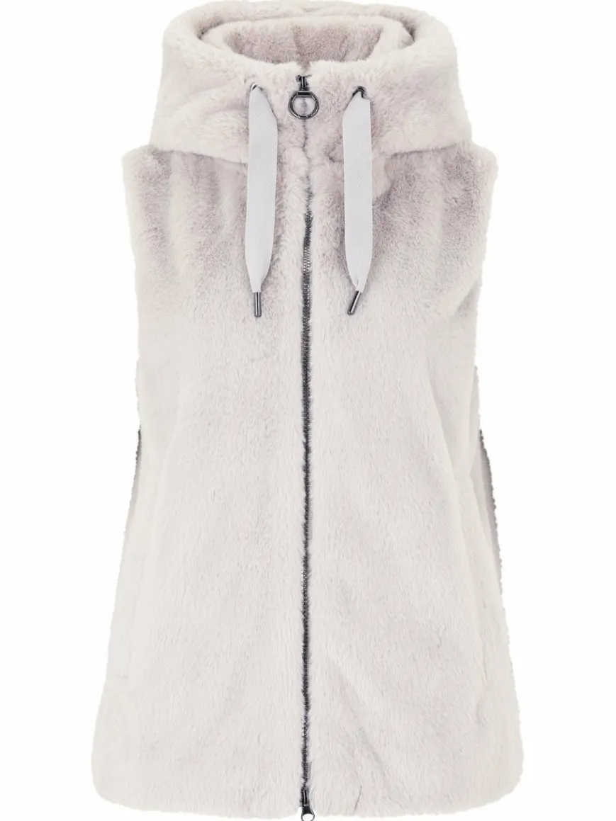 Betty Barclay Jacken & Westen*Damen Plüschweste grau uni