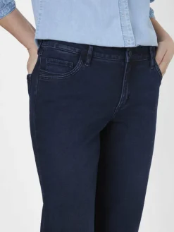 Paddock`s Jeans*Damen 5-Pocket Jeans - LARA Straight Fit rinsed uni