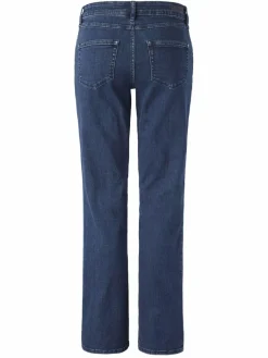 Paddock`s Jeans*Damen 5-Pocket Jeans - LARA Straight Fit dark stone uni