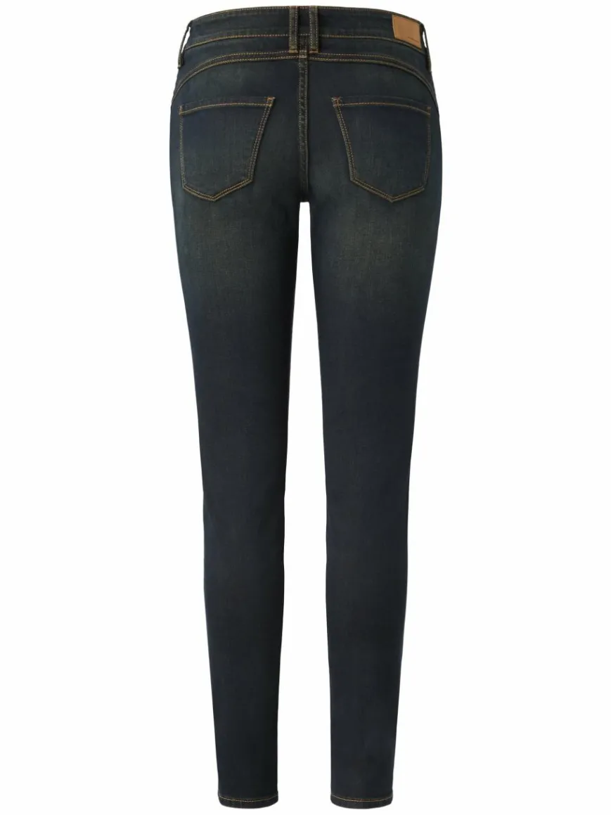 Paddock`s Jeans*Damen 5-Pocket Jeans - PAT Slim Fit dark stone uni