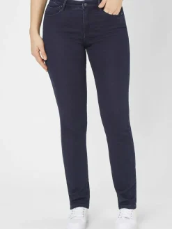Paddock`s Jeans*Damen 5-Pocket Jeans - PAT Slim Fit blau uni