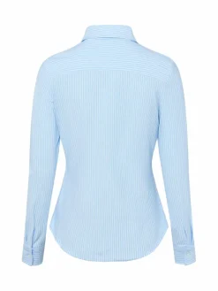 Tommy Hilfiger Shirts & Tops*Damen Polohemd hellblau weiß gestreift