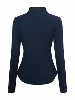 Tommy Hilfiger Shirts & Tops*Damen Polohemd marine uni