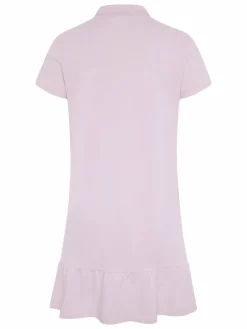 Polo Sylt Kleider*Damen Polokleid rosa pink uni