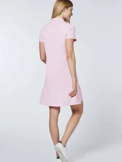 Polo Sylt Kleider*Damen Polokleid rosa pink uni