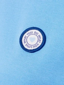 s.Oliver Shirts & Tops*Damen Poloshirt hellblau uni