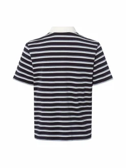 s.Oliver Shirts & Tops*Damen Poloshirt marine ecru gestreift