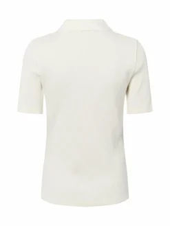 Marc O'Polo Shirts & Tops*Damen Poloshirt ecru uni