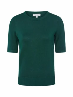 Marie Lund Pullover & Strickjacken*Damen Pullover smaragd uni