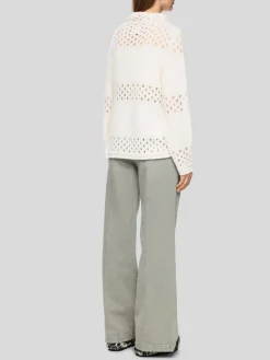 Marc Cain Pullover & Strickjacken*Damen Pullover weiß strukturiert