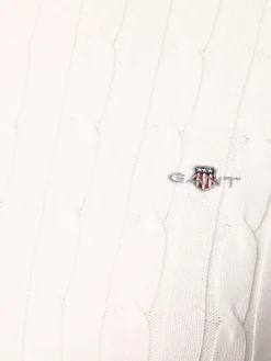 Gant Pullover & Strickjacken*Damen Pullover ecru uni