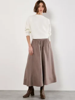 Apricot Pullover & Strickjacken*Damen Pullover weiß uni