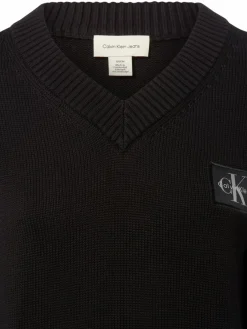 Calvin Klein Jeans Pullover & Strickjacken*Damen Pullover schwarz uni