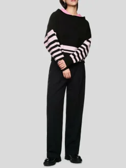 Marc Cain Pullover & Strickjacken*Damen Pullover schwarz uni