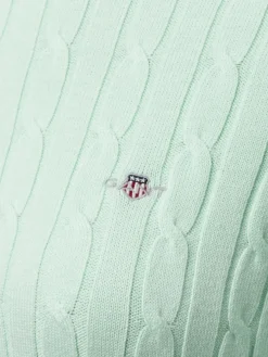 Gant Pullover & Strickjacken*Damen Pullover mint uni