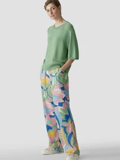 LCMT Pullover & Strickjacken*Damen Pullover grün uni