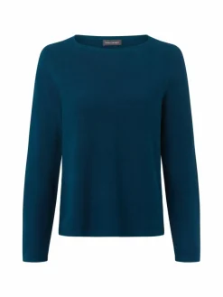 Franco Callegari Pullover & Strickjacken*Damen Pullover petrol uni