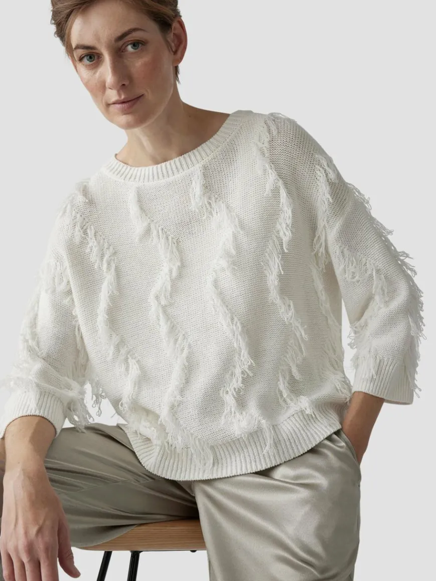 LCMT Pullover & Strickjacken*Damen Pullover beige uni