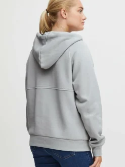 OXMO Sweatshirts & Sweatjacken*Damen Pullover - OXANDREA grau uni