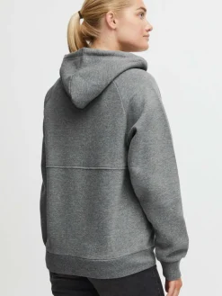 OXMO Sweatshirts & Sweatjacken*Damen Pullover - OXANDREA grau uni