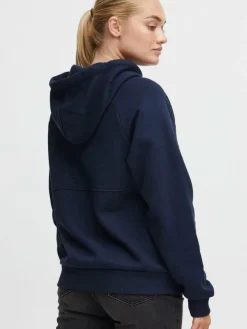 OXMO Sweatshirts & Sweatjacken*Damen Pullover - OXANDREA blau uni