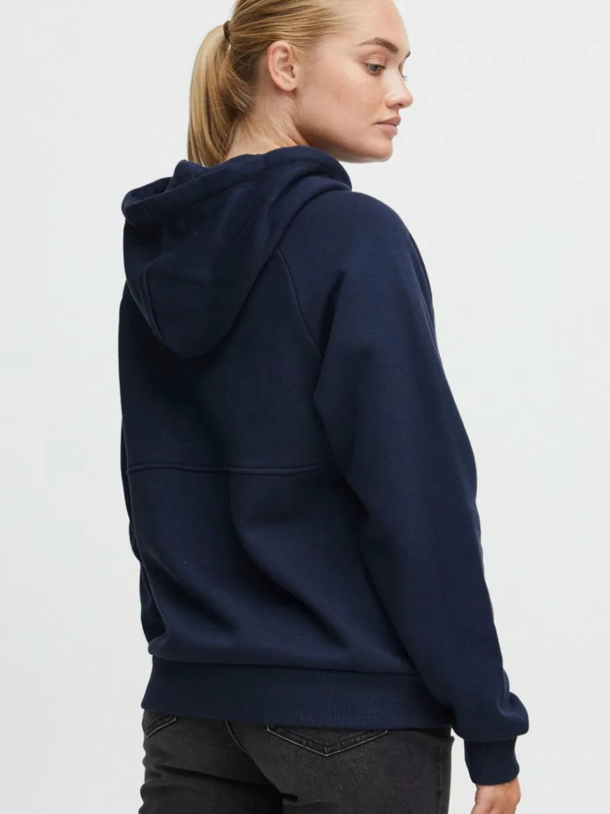OXMO Sweatshirts & Sweatjacken*Damen Pullover - OXANDREA blau uni