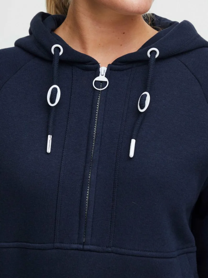 OXMO Sweatshirts & Sweatjacken*Damen Pullover - OXANDREA blau uni