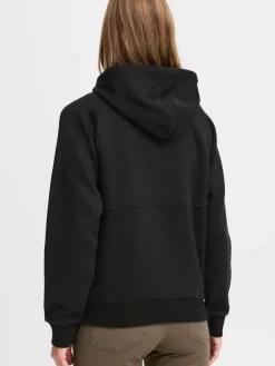 OXMO Sweatshirts & Sweatjacken*Damen Pullover - OXANDREA schwarz uni