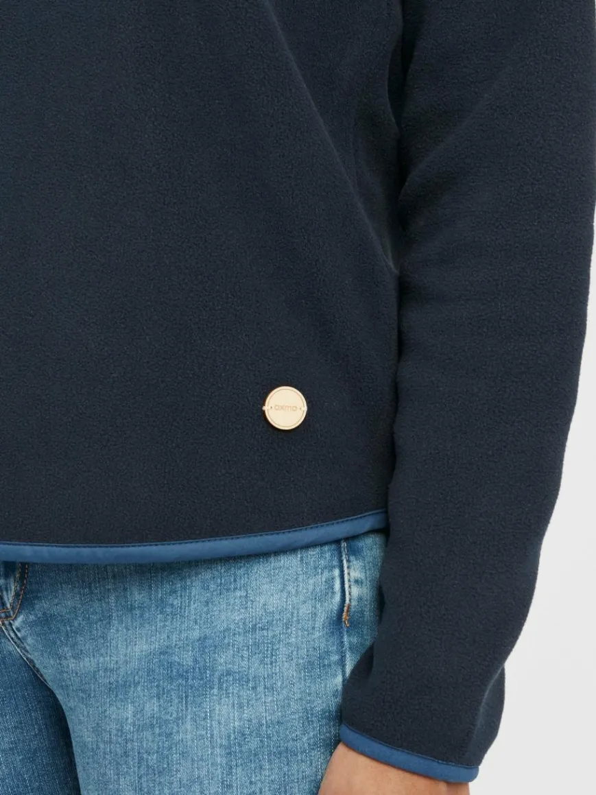 OXMO Sweatshirts & Sweatjacken*Damen Pullover - OXMalita blau uni