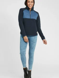 OXMO Sweatshirts & Sweatjacken*Damen Pullover - OXMalita blau uni