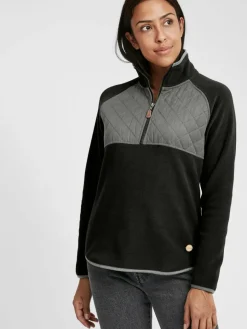 OXMO Sweatshirts & Sweatjacken*Damen Pullover - OXMalita schwarz uni