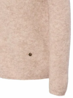 MOS MOSH Pullover & Strickjacken*Damen Pullover mit Alpaka-Anteil - MMThora rosa uni