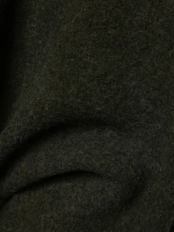 MOS MOSH Pullover & Strickjacken*Damen Pullover mit Alpaka-Anteil - MMThora grün uni