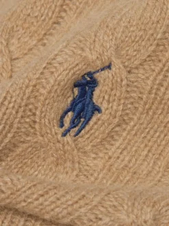 Polo Ralph Lauren Pullover & Strickjacken*Damen Pullover mit Cashmere-Anteil beige uni