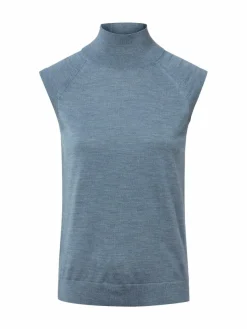 BOSS Pullover & Strickjacken*Damen Pullunder - Fipini blau meliert