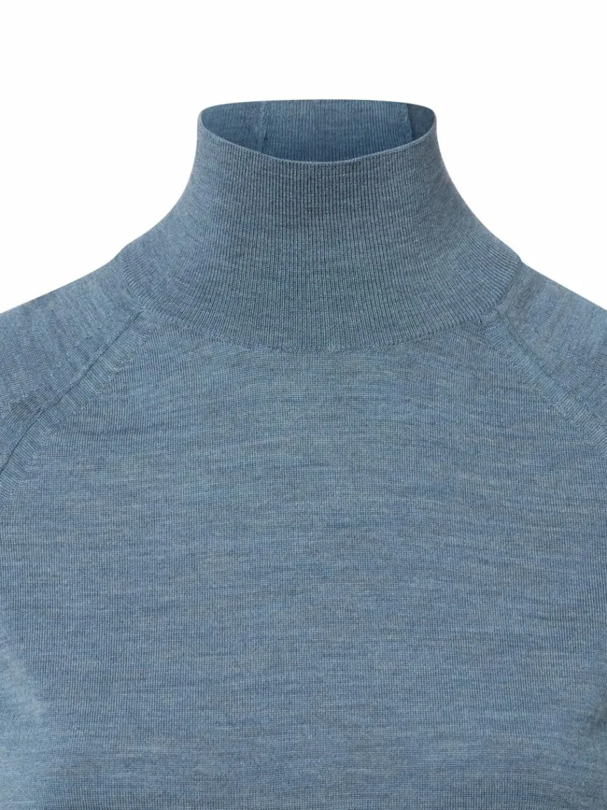 BOSS Pullover & Strickjacken*Damen Pullunder - Fipini blau meliert