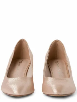 Tamaris Pumps*Damen Pumps nude silber uni