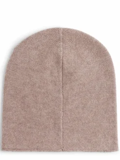 Marie Lund Mützen & Hüte*Damen Pure Cashmere Mütze taupe uni