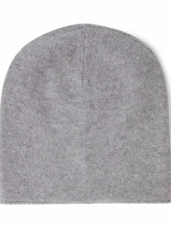 Marie Lund Mützen & Hüte*Damen Pure Cashmere Mütze grau meliert